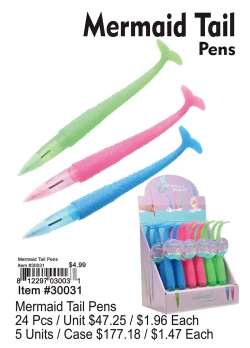 Mermaid Tail Pens